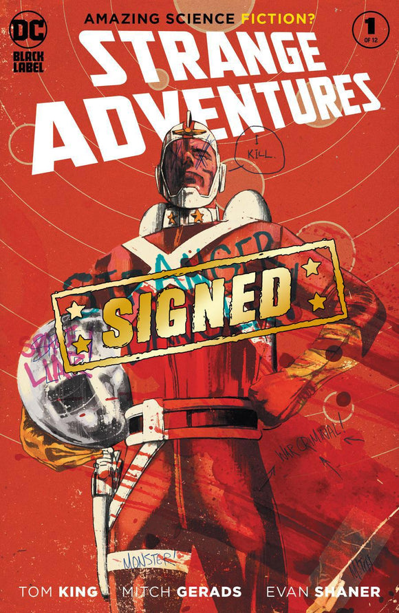 Strange Adventures Vol 4 #1 Cover E Regular Mitch Gerads Cover Signed By Tom King