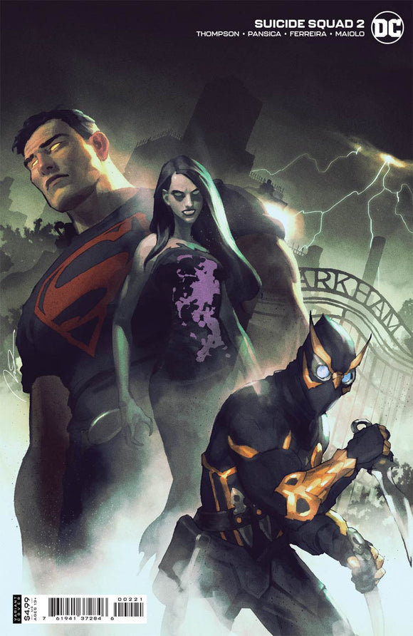 Suicide Squad Vol 6 #2 Cover B Variant Gerald Parel Card Stock Cover