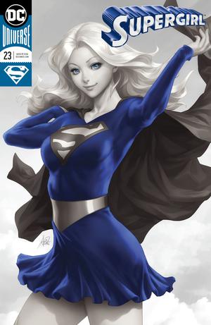 Supergirl Vol 7 #23 Cover A Regular Stanley Artgerm Lau Enhanced Foil Cover