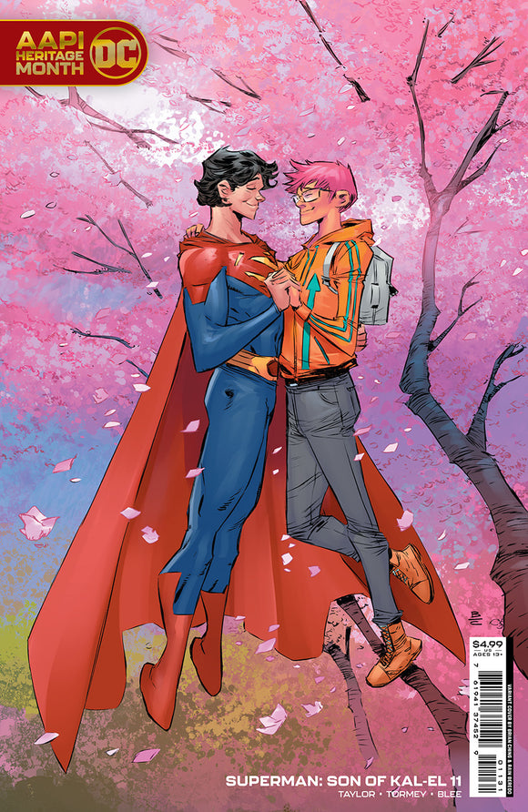 Superman Son Of Kal-El #11 Cover C Variant Brian Ching AAPI Card Stock Cover