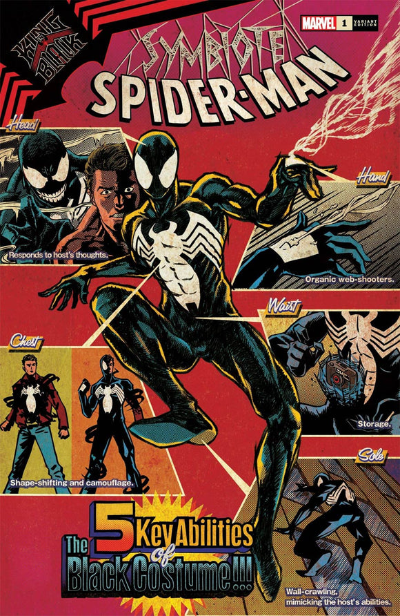 Symbiote Spider-Man King In Black #1 Cover C Variant Superlog Cover