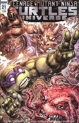 Teenage Mutant Ninja Turtles Universe #21 Cover A Regular Freddie E Williams II Cover