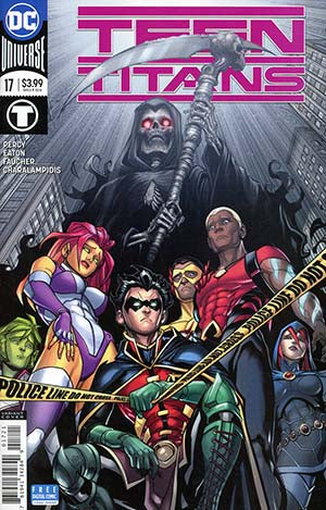 Teen Titans Vol 6 #17 Cover B Variant Chad Hardin Cover