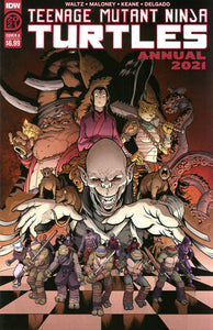 Teenage Mutant Ninja Turtles Vol 5 Annual 2021 Cover A Regular Casey Maloney Cover