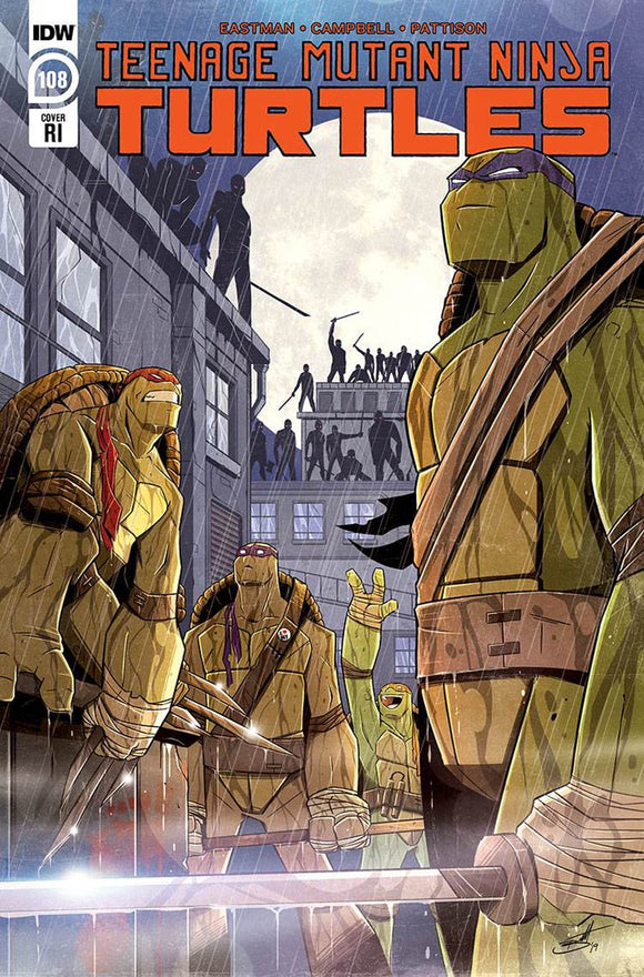 Teenage Mutant Ninja Turtles Vol 5 #108 Cover C Incentive Brett Brooks Variant Cover