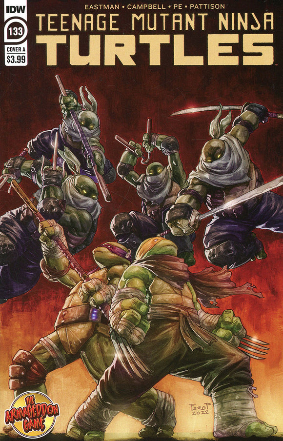 Teenage Mutant Ninja Turtles Vol 5 #133 Cover A Regular Fero Pe Cover (Armageddon Game Tie-In)