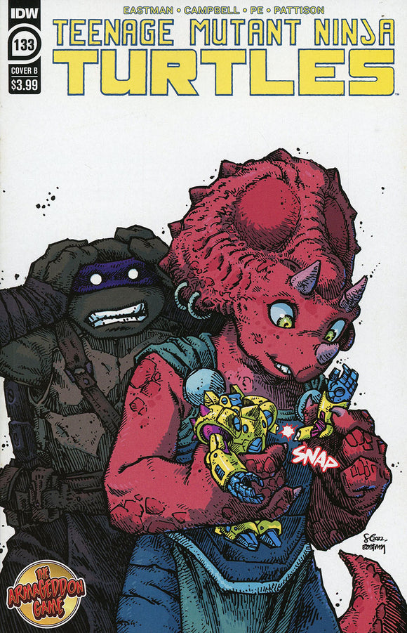 Teenage Mutant Ninja Turtles Vol 5 #133 Cover B Variant Kevin Eastman Cover (Armageddon Game Tie-In)