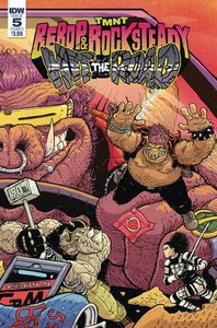 Teenage Mutant Ninja Turtles Bebop & Rocksteady Hit The Road #5 Cover A Regular Nick Pitarra Cover