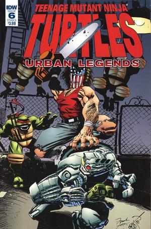 Teenage Mutant Ninja Turtles Urban Legends #6 Cover B Variant Frank Fosco & Erik Larsen Cover