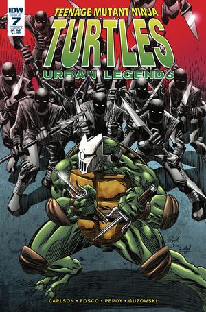 Teenage Mutant Ninja Turtles Urban Legends #7 Cover A Regular Frank Fosco Cover
