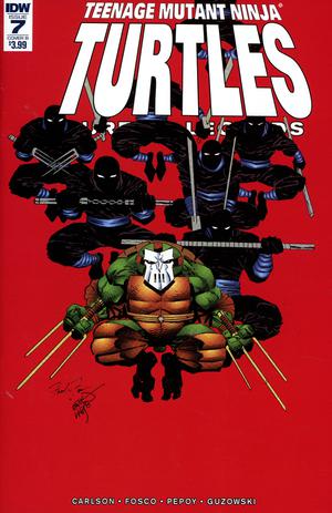 Teenage Mutant Ninja Turtles Urban Legends #7 Cover B Variant Frank Fosco & Erik Larsen Cover