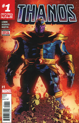 Thanos Vol 2 #1 Cover A 1st Ptg Regular Mike Deodato Jr Cover (Marvel Now Tie-In)