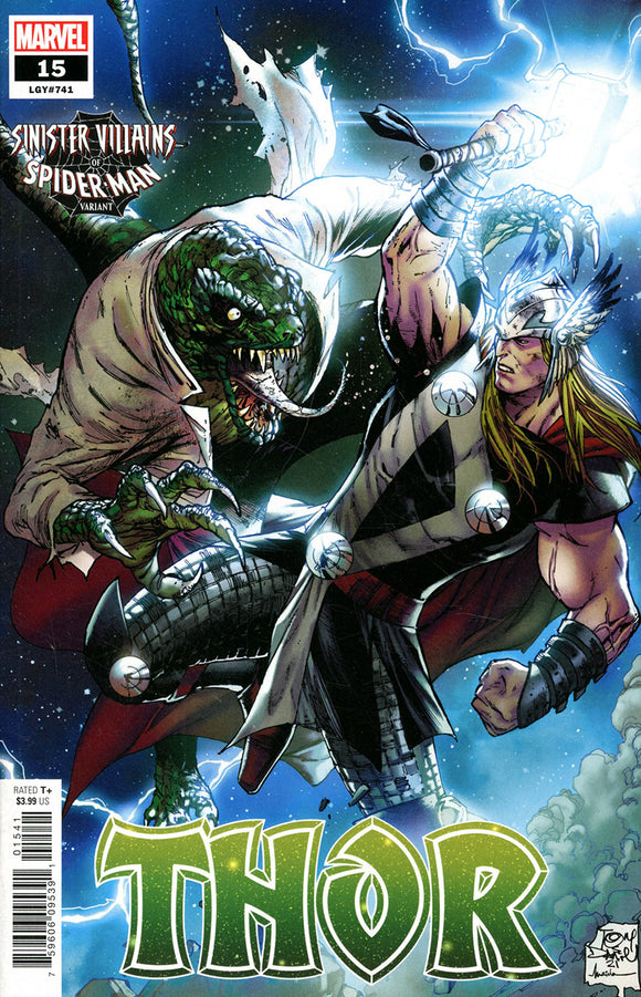 Thor Vol 6 #15 Cover B Variant Tony S Daniel Spider-Man Villains Cover