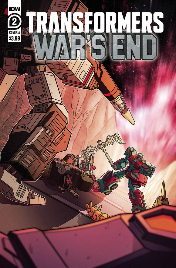 Transformers Wars End #2 Cover A Regular Chris Panda Cover