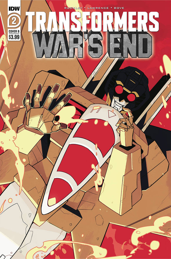 Transformers Wars End #2 Cover B Variant Thomas Deer Cover