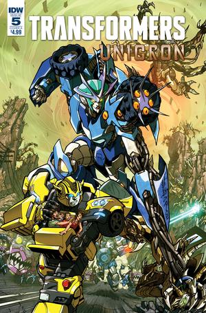 Transformers Unicron #5 Cover A Regular Alex Milne Cover