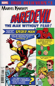 True Believers Marvel Knights 20th Anniversary Daredevil By Stan Lee & Bill Everett #1