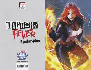 Typhoid Fever Spider-Man #1 Cover B Variant Heejin Joen Marvel Battle Lines Cover