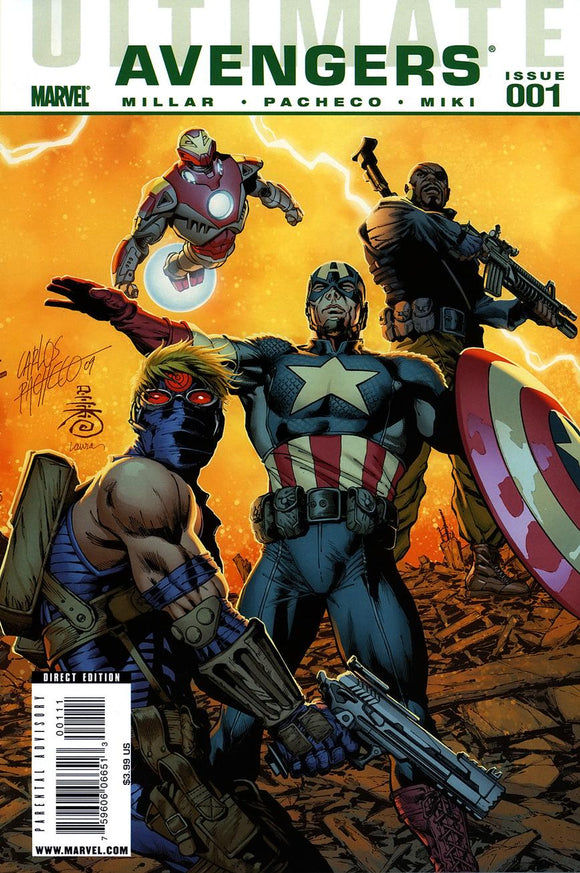 Ultimate Comics Avengers #1 1st Ptg Regular Carlos Pacheco Cover