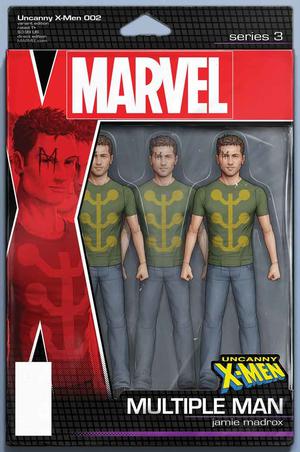Uncanny X-Men Vol 5 #2 Cover B Variant John Tyler Christopher Action Figure Cover