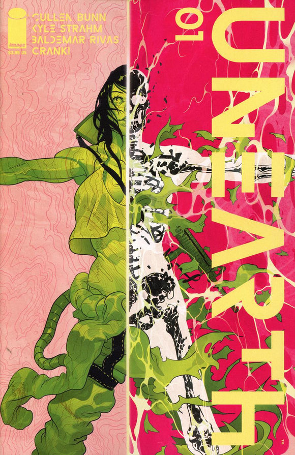 Unearth #1 Cover A Regular Baldemar Rivas Cover