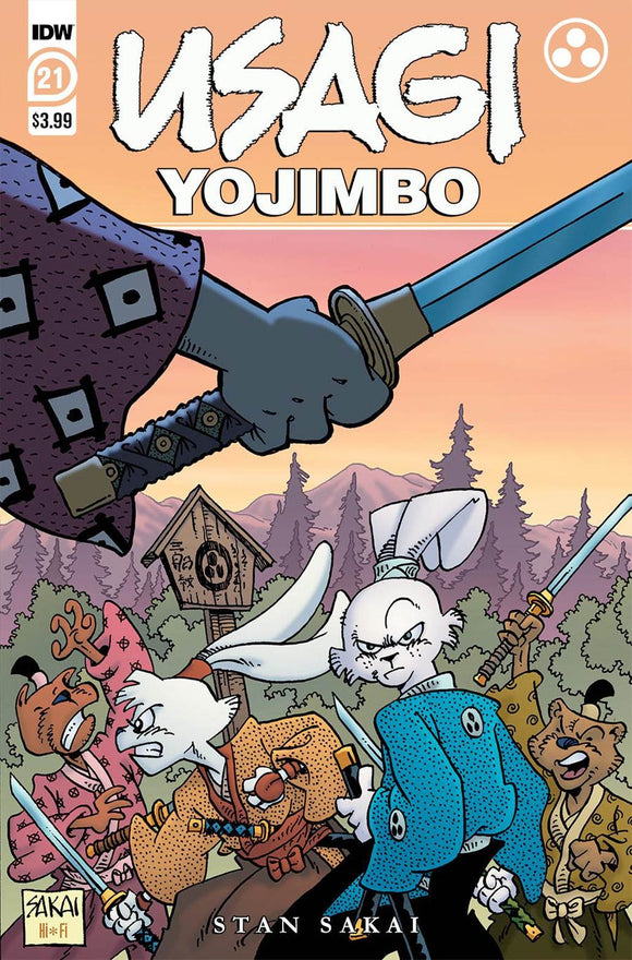 Usagi Yojimbo Vol 4 #21 Cover A Regular Stan Sakai Cover