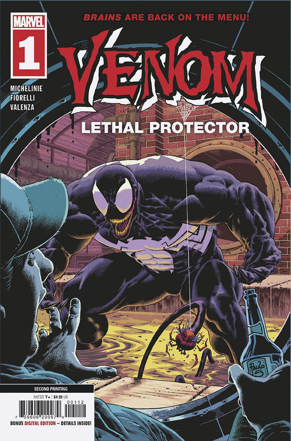 Venom Lethal Protector Vol 2 #1 Cover D 2nd Ptg Paulo Siqueira Variant Cover