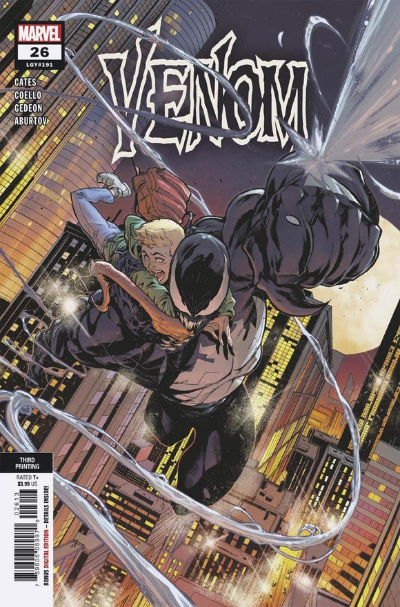 Venom Vol 4 #26 Cover F 3rd Ptg Variant Cover