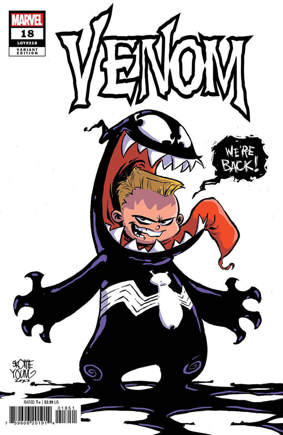 Venom Vol 5 #18 Cover D Variant Skottie Young Cover