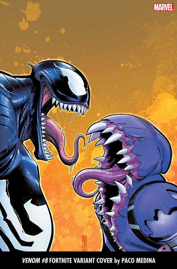 Venom Vol 5 #8 Cover C Variant Paco Medina Fortnite Cover