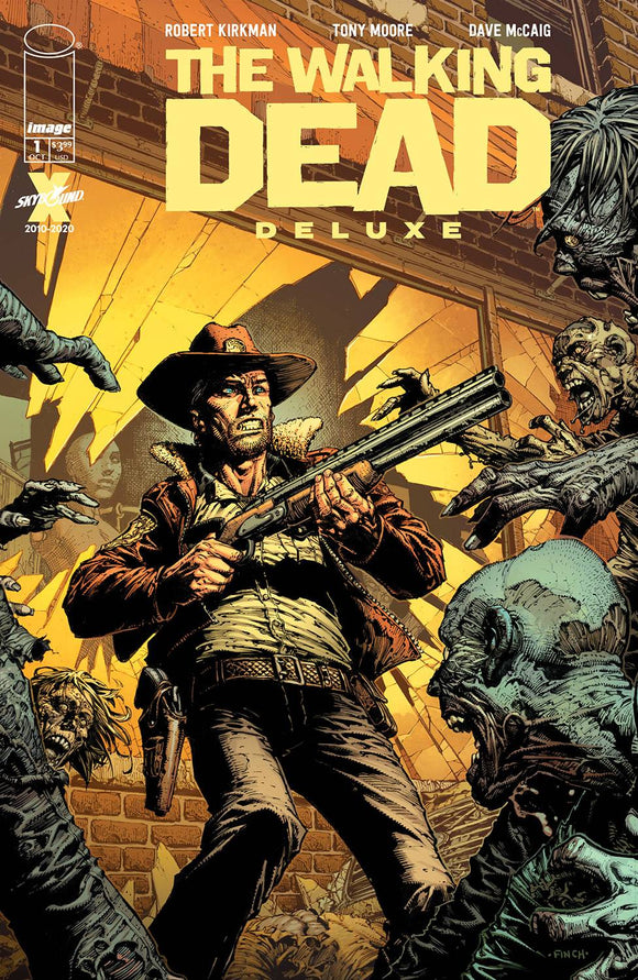 Walking Dead Deluxe #1 Cover A Regular David Finch & Dave McCaig Cover