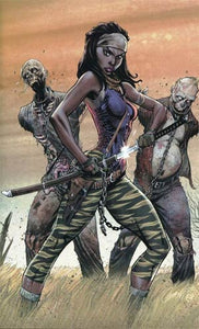 Walking Dead 15th Anniversary Blind Bag Edition #19 Cover C J Scott Campbell Color Virgin Cover Without Polybag