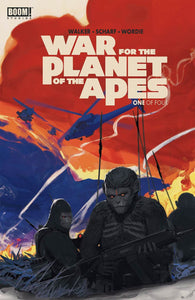 War For The Planet Of The Apes #1 Cover A Regular Mikhail Borulko Cover