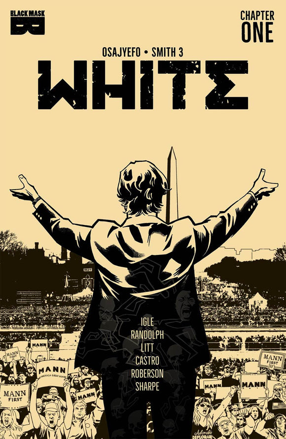 White (Black Mask Comics) #1 Cover C 3rd Ptg