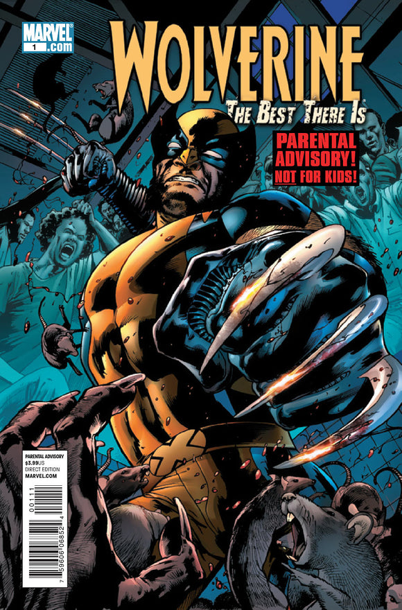 Wolverine The Best There Is #1 Regular Bryan Hitch Cover