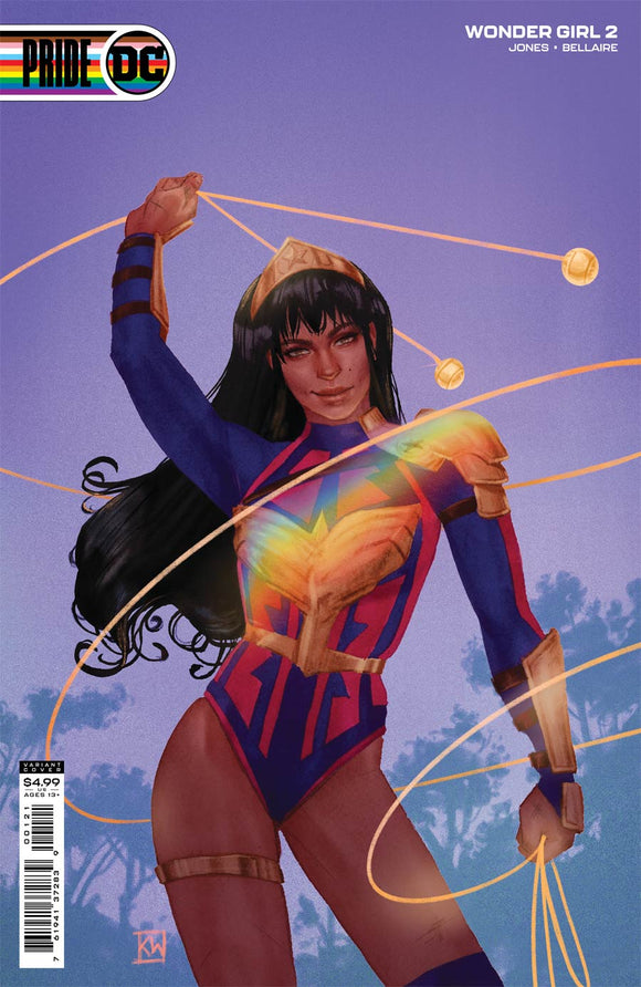 Wonder Girl Vol 2 #2 Cover C Variant Kevin Wada Pride Month Card Stock Cover