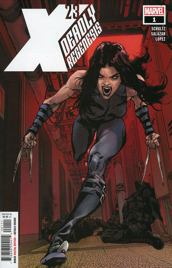 X-23 Deadly Regenesis #1 Cover A Regular Kalman Andrasofsky Cover