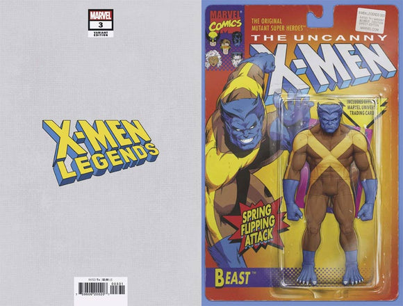 X-Men Legends #3 Cover B Variant John Tyler Christopher Action Figure Cover