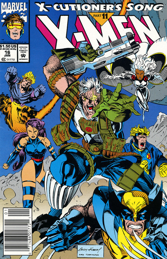 X-Men Vol 2 #16 Without Polybag