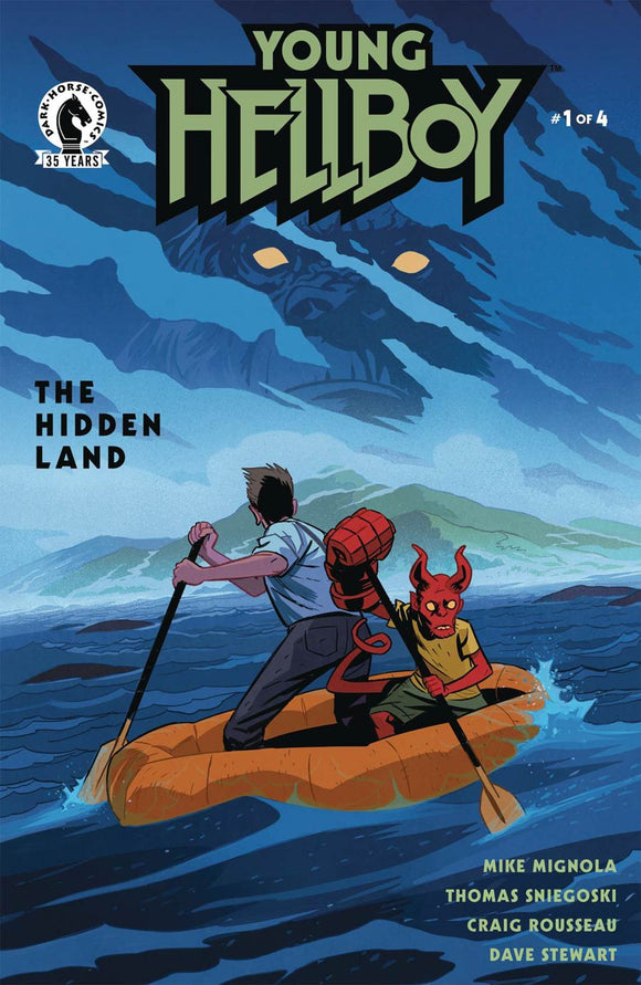 Young Hellboy The Hidden Land #1 Cover A Regular Matt Smith Cover