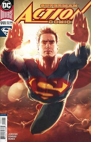 Action Comics Vol 2 #999 Cover B Variant Kaare Andrews Cover