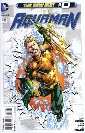 Aquaman Vol 5 #0 Regular Ivan Reis Cover