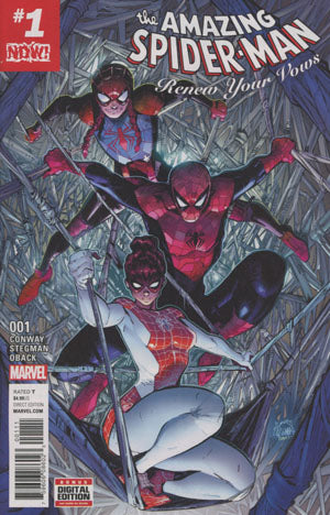 Amazing Spider-Man Renew Your Vows Vol 2 #1 Cover A 1st Ptg Regular Ryan Stegman Cover (Marvel Now Tie-In)