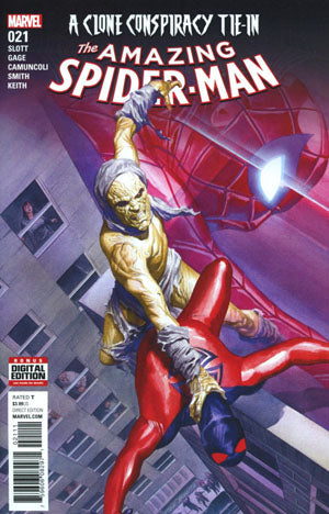 Amazing Spider-Man Vol 4 #21 Cover A 1st Ptg Regular Alex Ross Cover (Clone Conspiracy Tie-In)