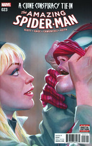 Amazing Spider-Man Vol 4 #23 Cover A Regular Alex Ross Cover (Clone Conspiracy Tie-In)