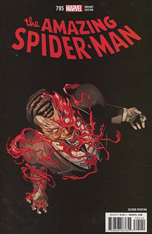 Amazing Spider-Man Vol 4 #795 Cover C 2nd Ptg Variant Mike Hawthorne Cover (Marvel Legacy Tie-In)