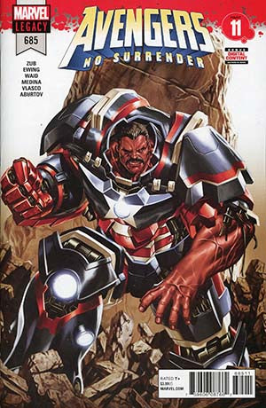 Avengers Vol 6 #685 Cover A Regular Mark Brooks Cover (No Surrender Part 11)(Marvel Legacy Tie-In)