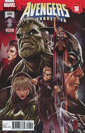Avengers Vol 6 #690 Cover A Regular Mark Brooks Cover (No Surrender Part 16)