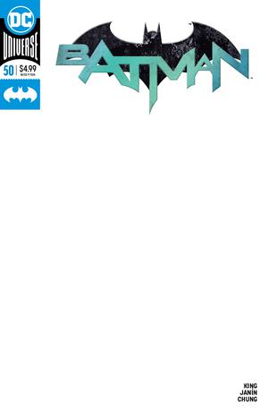 Batman Vol 3 #50 Cover D Variant Blank Cover