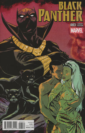 Black Panther Vol 6 #3 Cover B Variant Sanford Greene Connecting C Cover